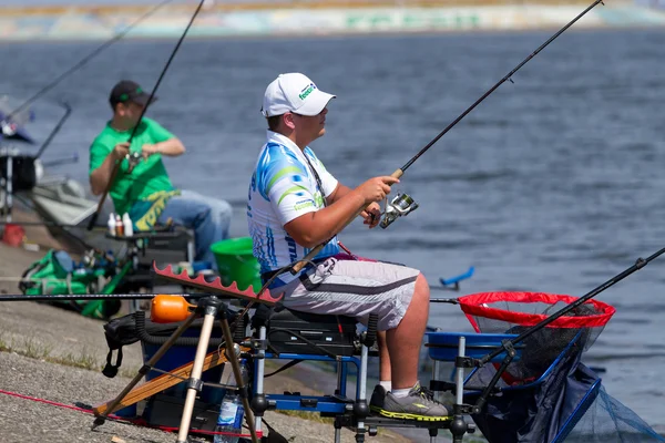 Alimentador de pesca Copa de Ucrania — Foto de Stock