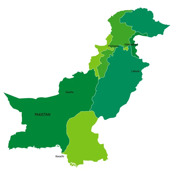 Paquistão — Vetor de Stock