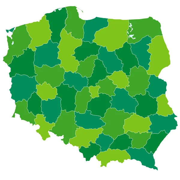 Polen — Stockvektor