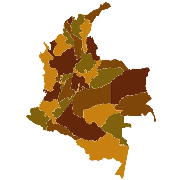 Columbia — Vettoriale Stock