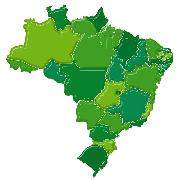 Brezilya — Stok Vektör