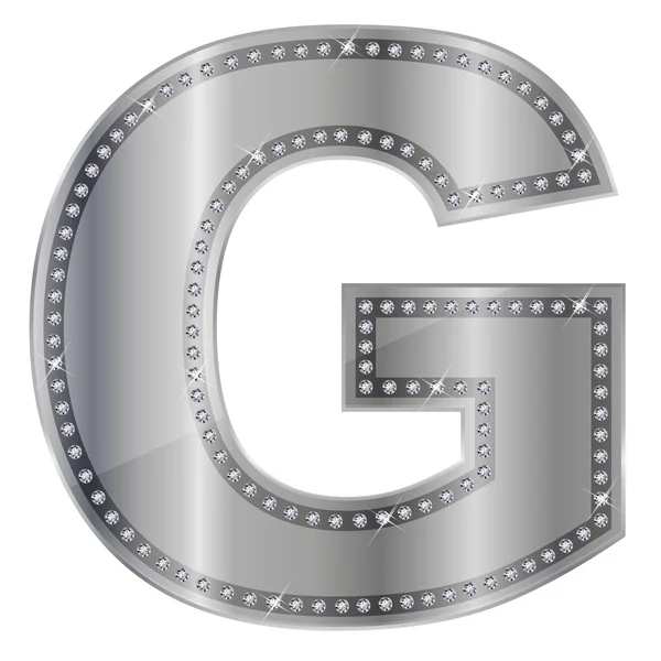 G alfabetu — Wektor stockowy