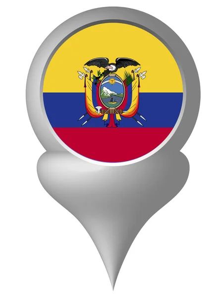 Bandera de Ecuador — Archivo Imágenes Vectoriales