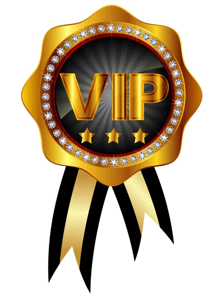 Vip medals — Stock Vector