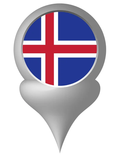 IJsland — Stockvector