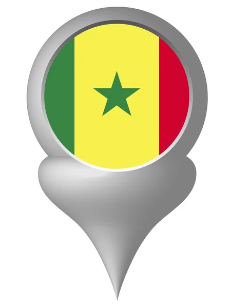 Senegal — Vettoriale Stock