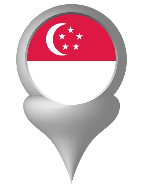 Singapore — Vettoriale Stock