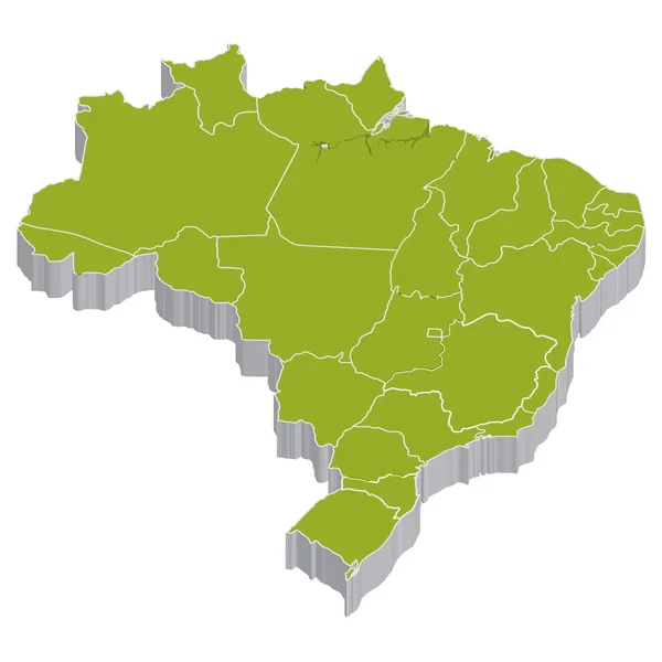 Brazilië Stockvector