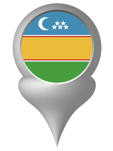 Karakalpakistan — Stockvektor