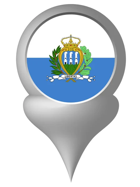 San Marino — Stockový vektor