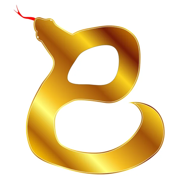 Φίδι λογότυπο — Διανυσματικό Αρχείο