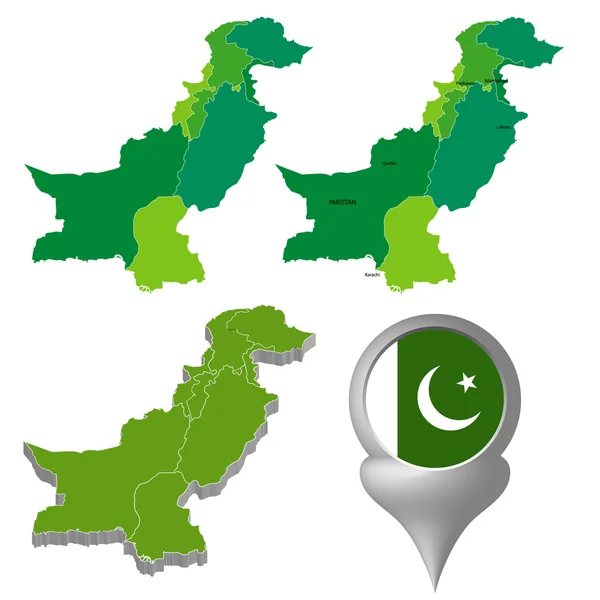 Pakistán — Archivo Imágenes Vectoriales