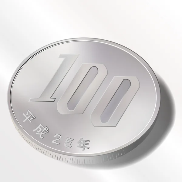 100 동전 — 스톡 벡터