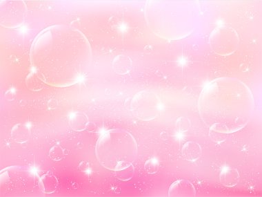 pembe arka plan gökkuşağı kabarcık