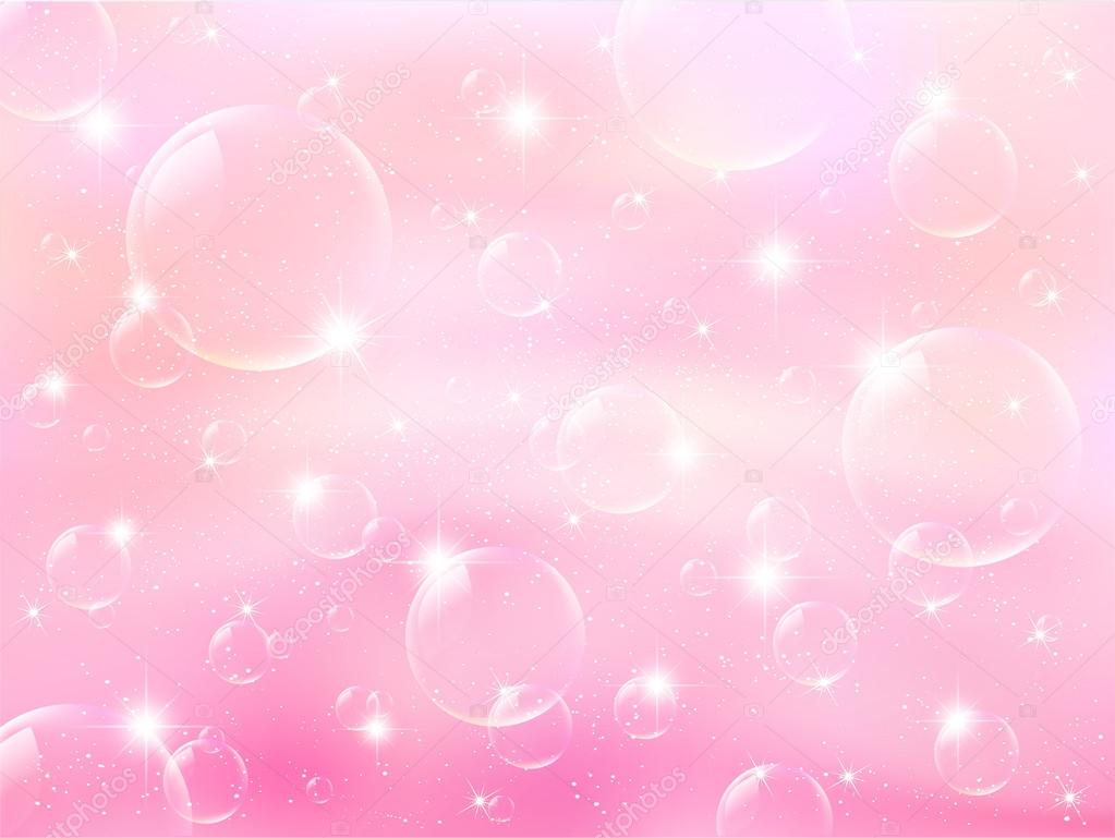 Pink background rainbow bubble Stock Vector Image by ©JBOY24 #20070041