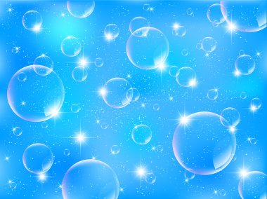 gökyüzü arka plan sabun köpüğü