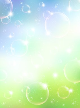 yaprak gökyüzü arka plan sabun köpüğü