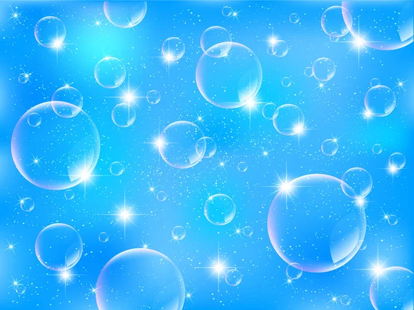 gökyüzü arka plan sabun köpüğü