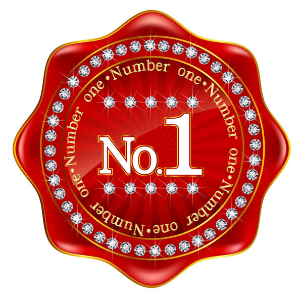 Number one red frame