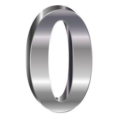 Gümüş amblemi numarası 0