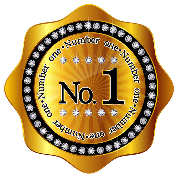 1 Gold ribbon frame