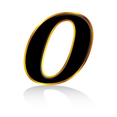 altın siyah numarası 0