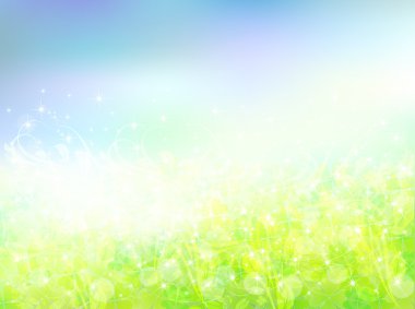 yonca arka plan gökyüzü manzara