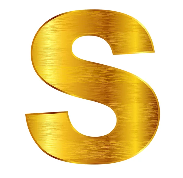 S Alphabet Emblem — Stockvektor