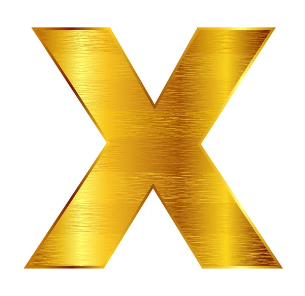 X abecední znak — Stockový vektor