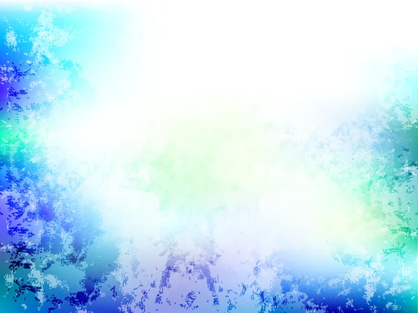 蓝色背景的天空植物 — 图库矢量图片