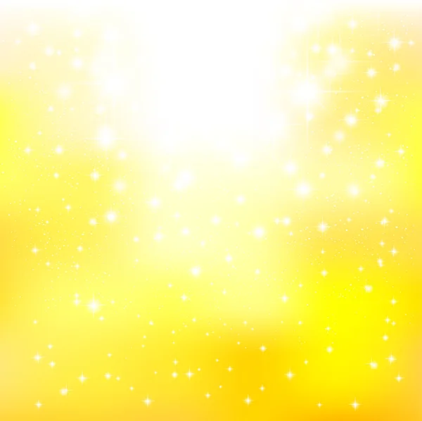 Fond lumière du ciel jaune — Image vectorielle