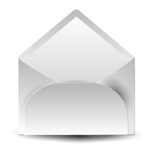 Mail levél 3d — Stock Vector