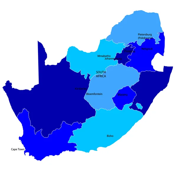 남아프리카 공화국 — 스톡 벡터