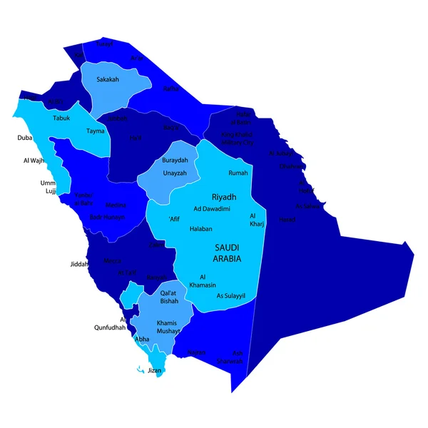 Suudi Arabistan — Stok Vektör