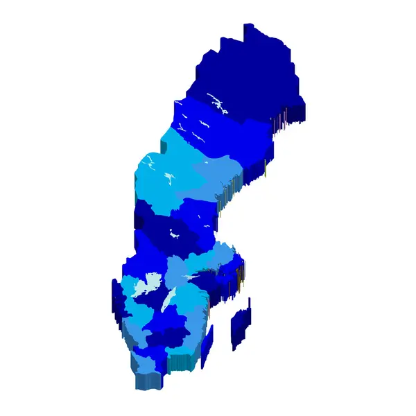 Schweden — Stockvektor