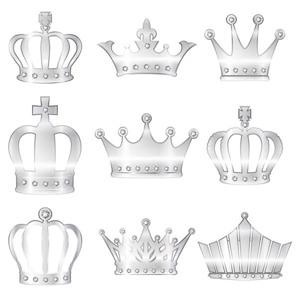 Crown crown diadem — Stock vektor