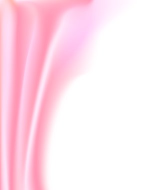 pembe ipek perde
