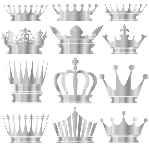 Diadem crown krona — Stock vektor