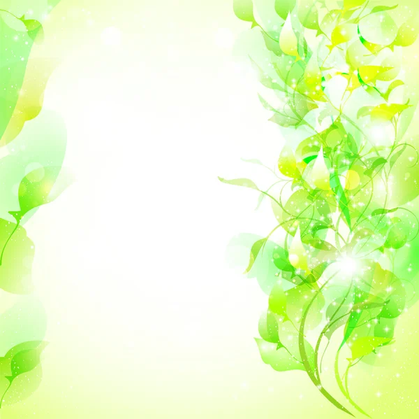 Spring leaves light background — Stock Vector © paprika_ #32842723