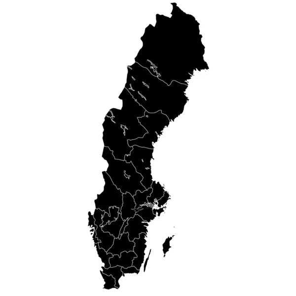 Schweden — Stockvektor