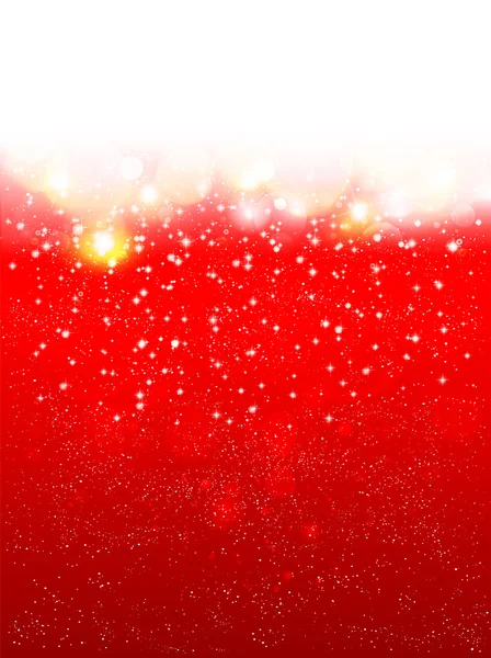 Jul röd bakgrund — Stock vektor