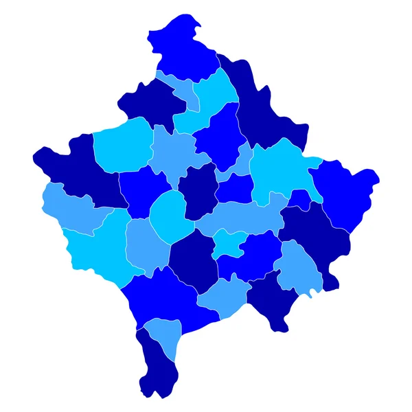 Kosovo — Vettoriale Stock