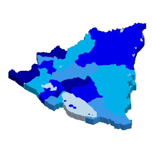 Nicarágua — Vetor de Stock