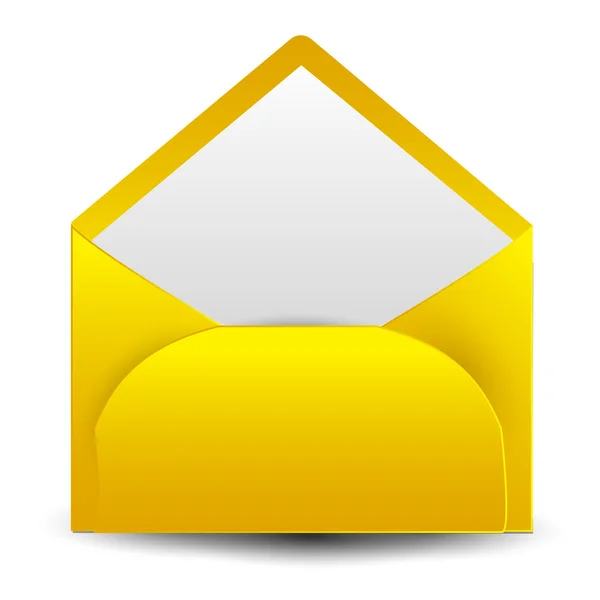 Icono carta de correo — Vector de stock