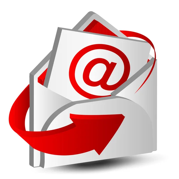 Icona lettera di posta — Vettoriale Stock