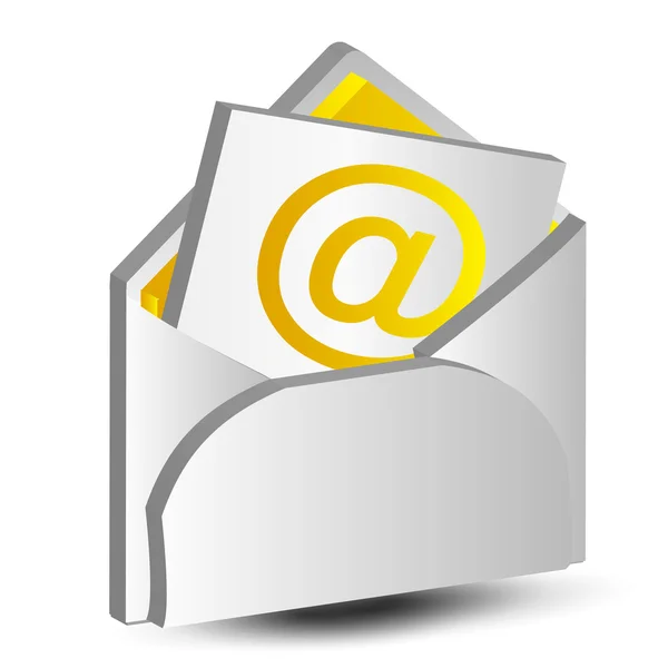 Mail letter icon — Stock Vector