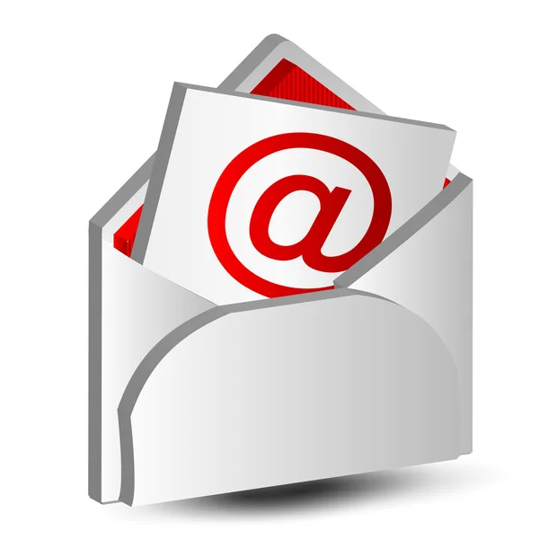 Icono carta de correo — Vector de stock