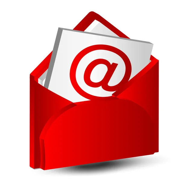 Icono carta de correo — Vector de stock