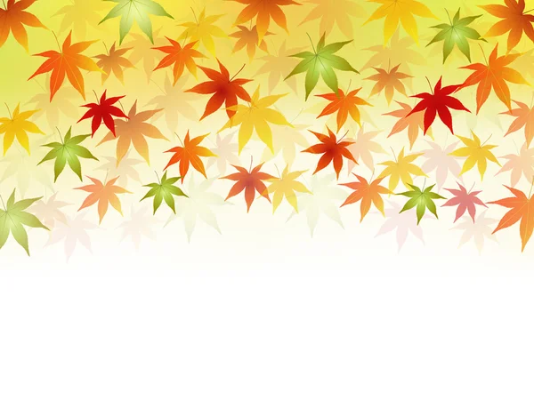 Arce fondo otoño — Vector de stock