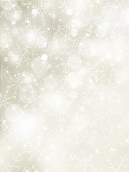 Nieve Navidad cielo — Vector de stock